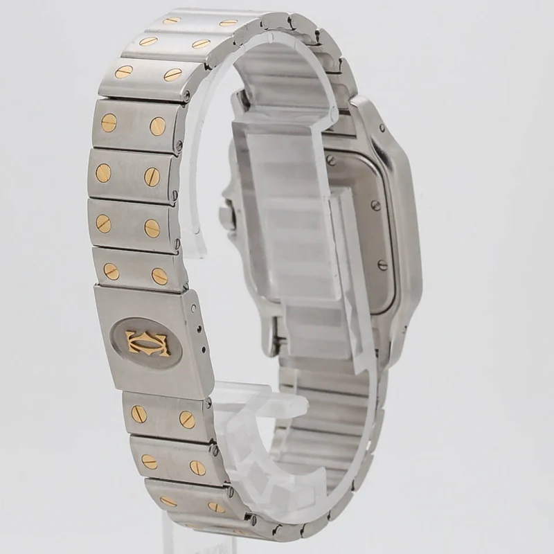 Cartier Santos Galbee 29x41mm 187901 Stahl Gold