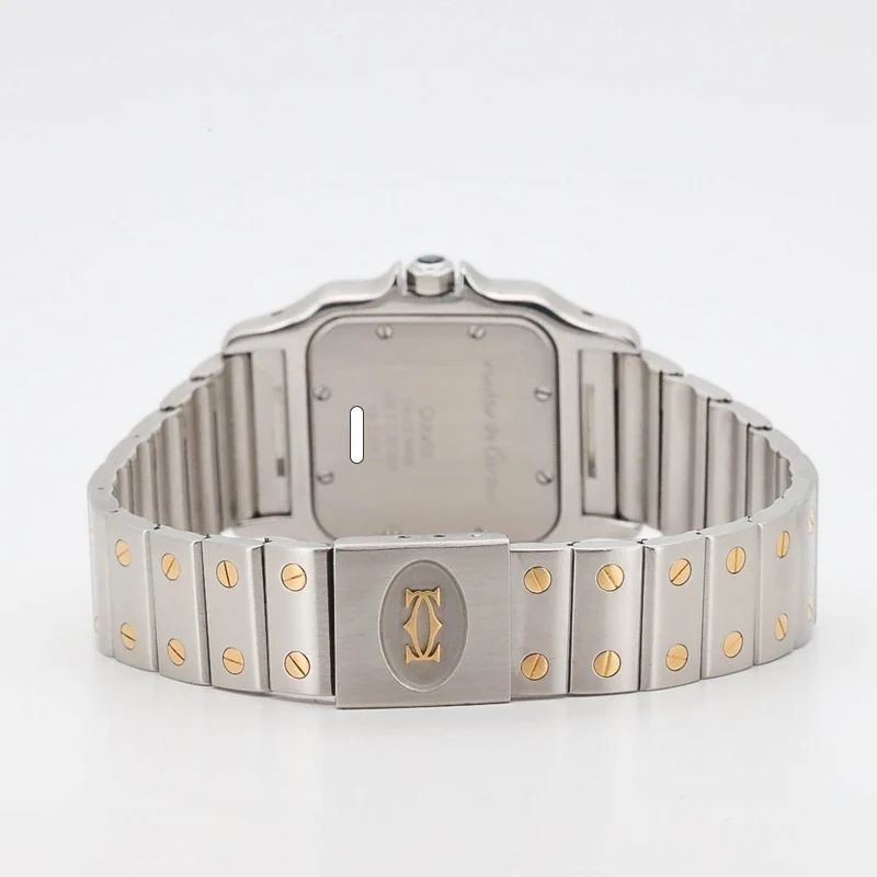 Cartier Santos Galbee 29x41mm 187901 Stahl Gold