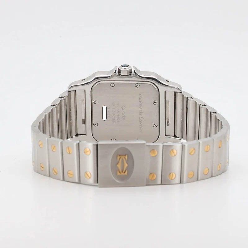 Cartier Santos Galbee 29x41mm 187901 Stahl Gold