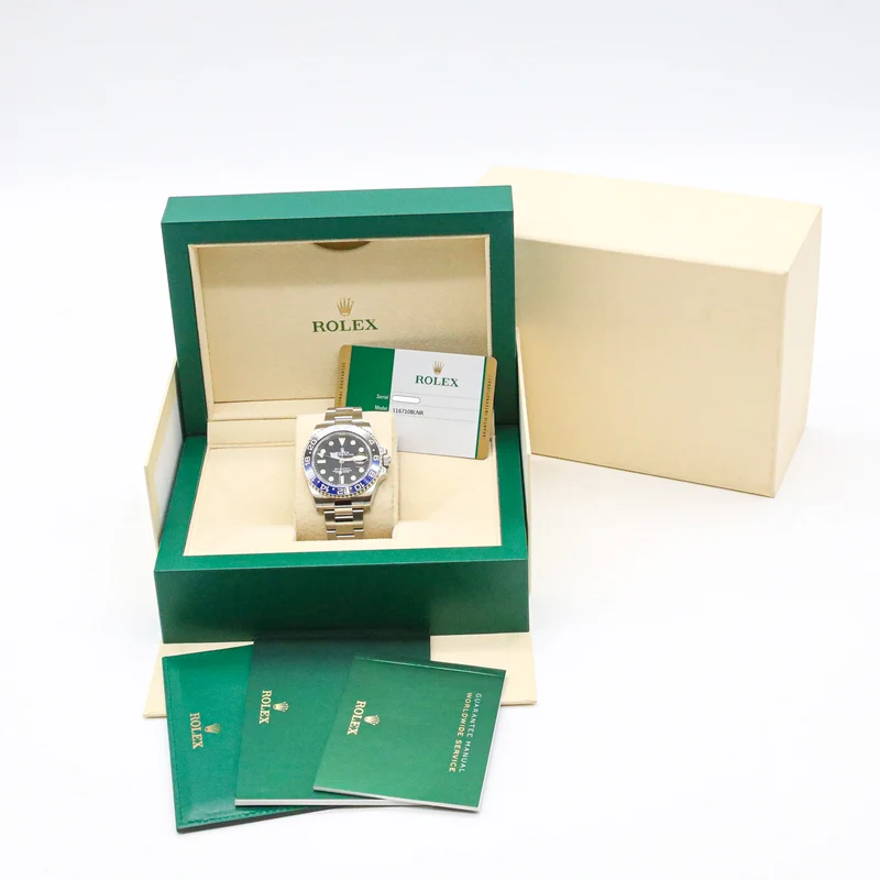 Rolex GMT-Master II Batman 116710BLNR Edelstahl Automatik X