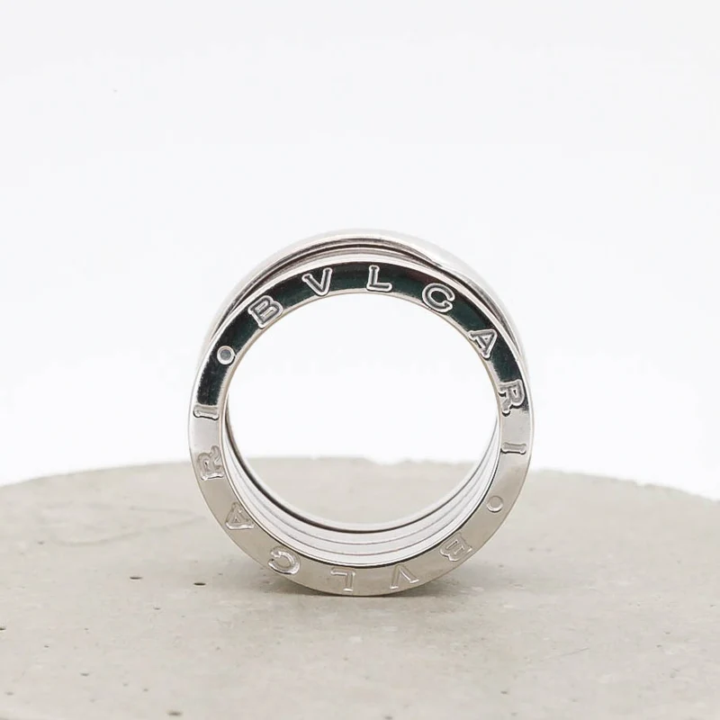Bulgari B Zero 4 Band Ring Weißgold 750/18k 57