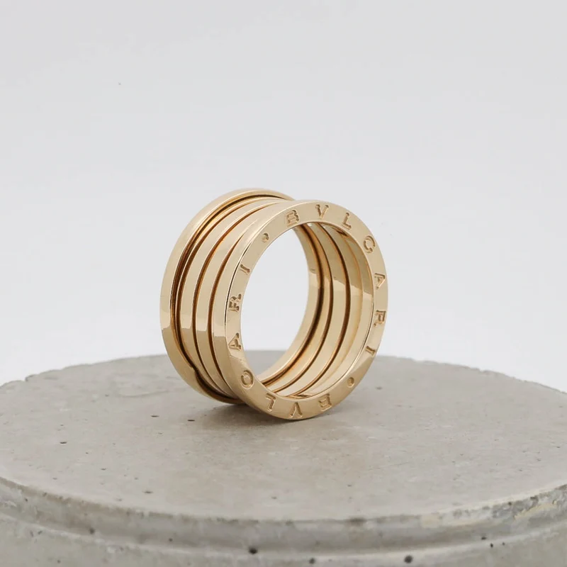 Bulgari B Zero 4 Band Ring Gelbgold 750/18k 62