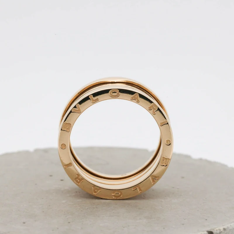 Bulgari B Zero 4 Band Ring Gelbgold 750/18k 62
