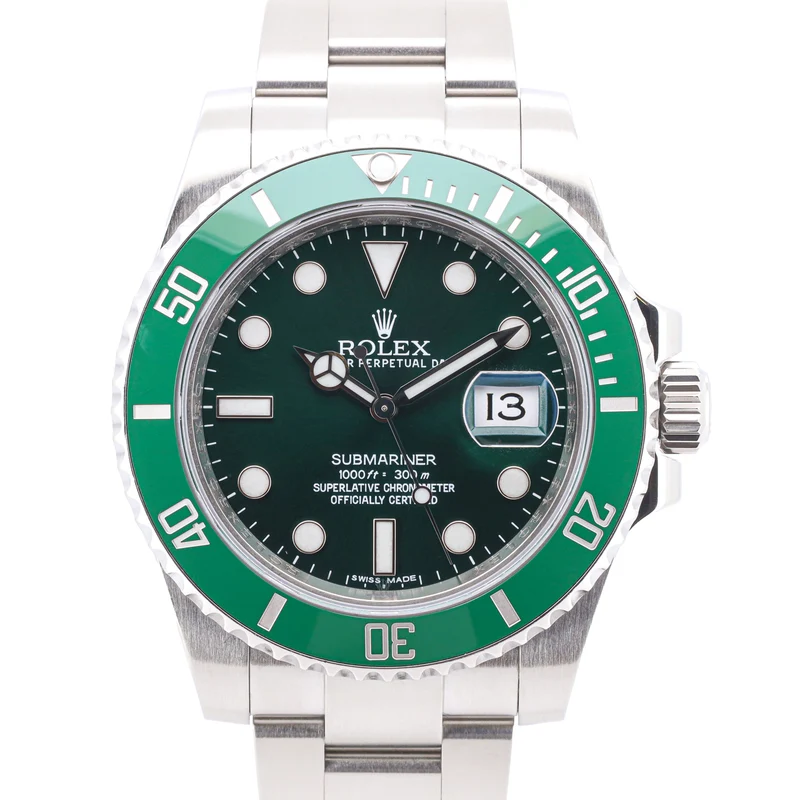 Rolex Submariner Date 40 116610LV Hulk Edelstahl Automatik