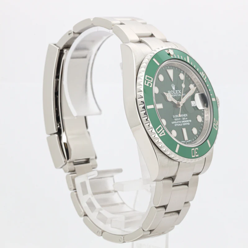Rolex Submariner Date 40 116610LV Hulk Edelstahl Automatik