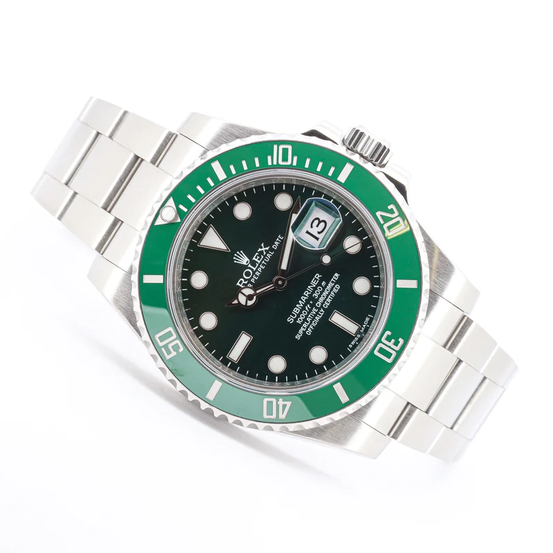 Rolex Submariner Date 40 116610LV Hulk Edelstahl Automatik