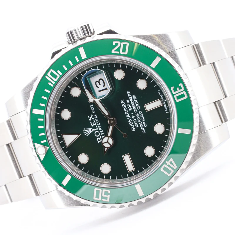 Rolex Submariner Date 40 116610LV Hulk Edelstahl Automatik