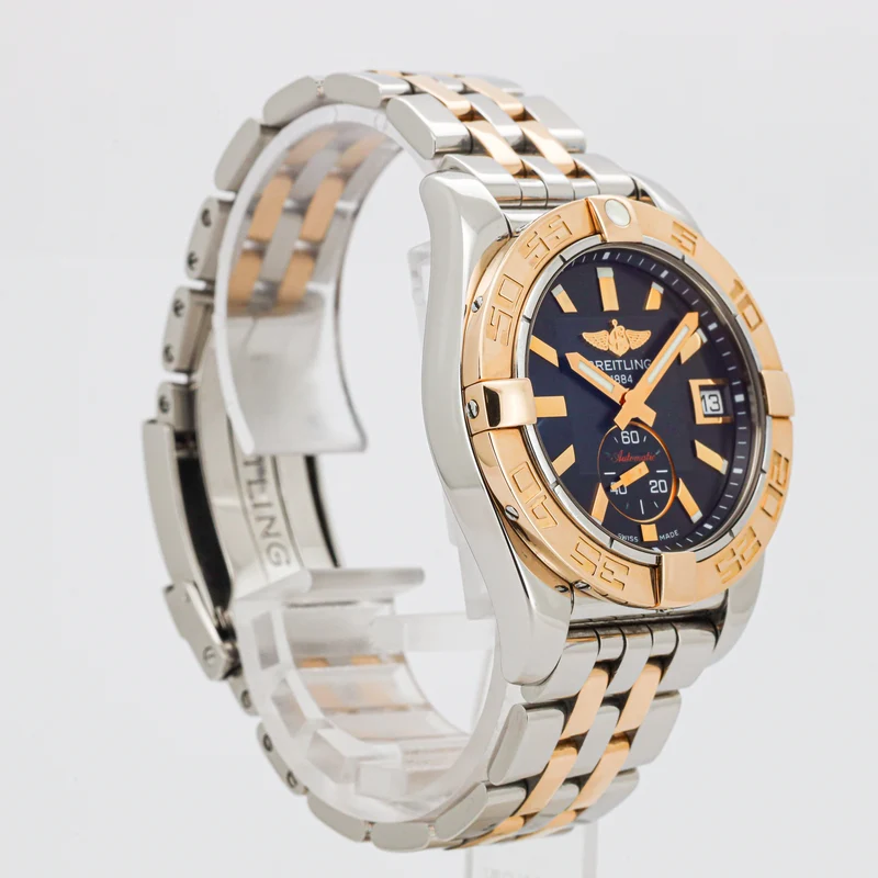 Breitling Galactic 36 C3733012 Stahl/Gold 18K Black Dial LC100