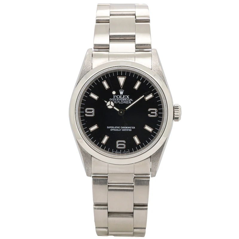 Rolex Explorer 36 114270 Black Dial Edelstahl Automatik