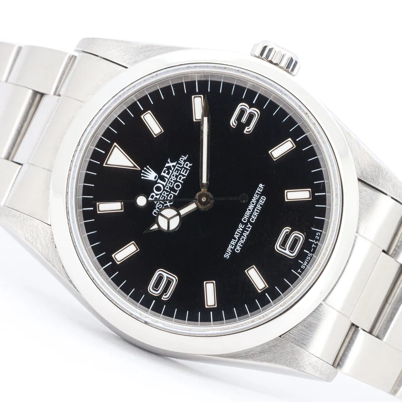Rolex Explorer 36 114270 Black Dial Edelstahl Automatik
