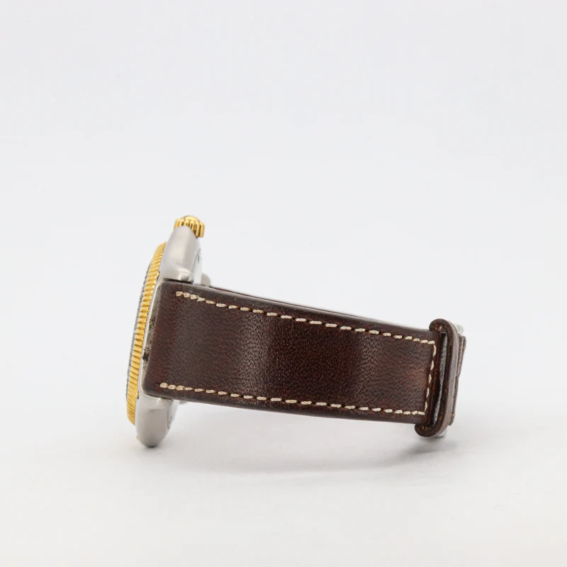 Ebel Discovery 183913 Stahl-Gold 38mm Lederband