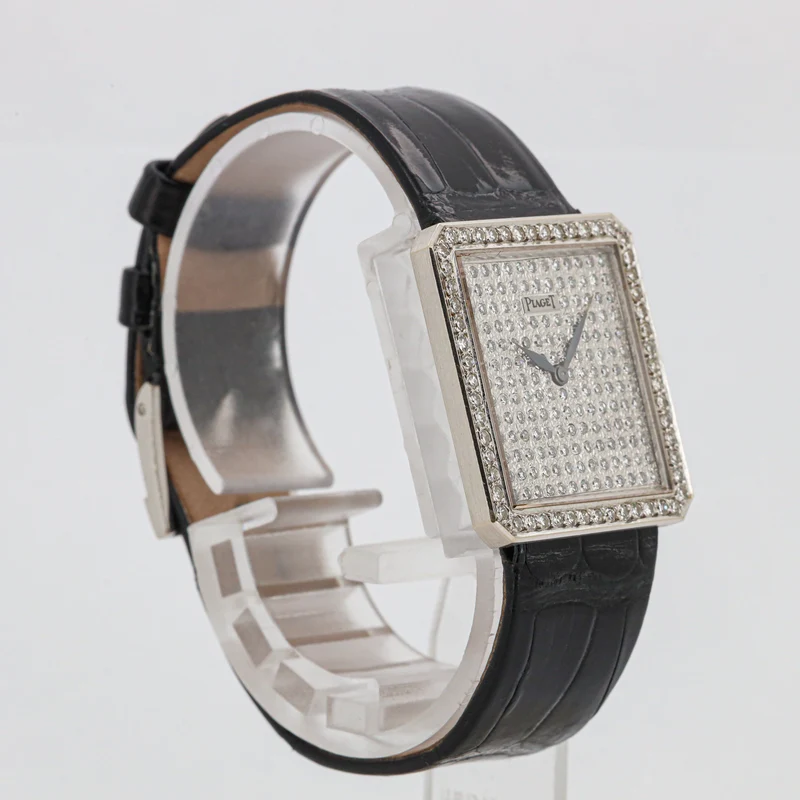 Piaget Protocole 91545 Diamond Paue Dial Whitegold 750