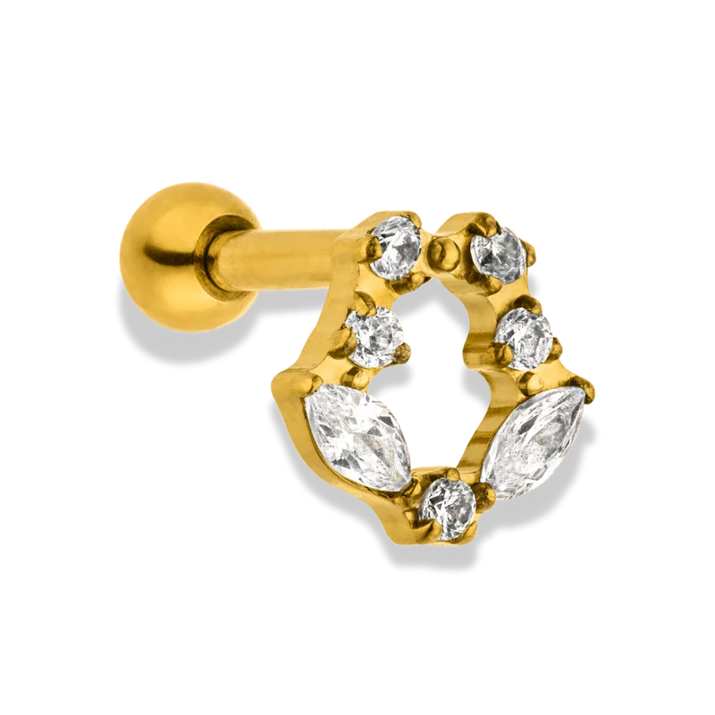 Crystal Karma Labret - Titan
