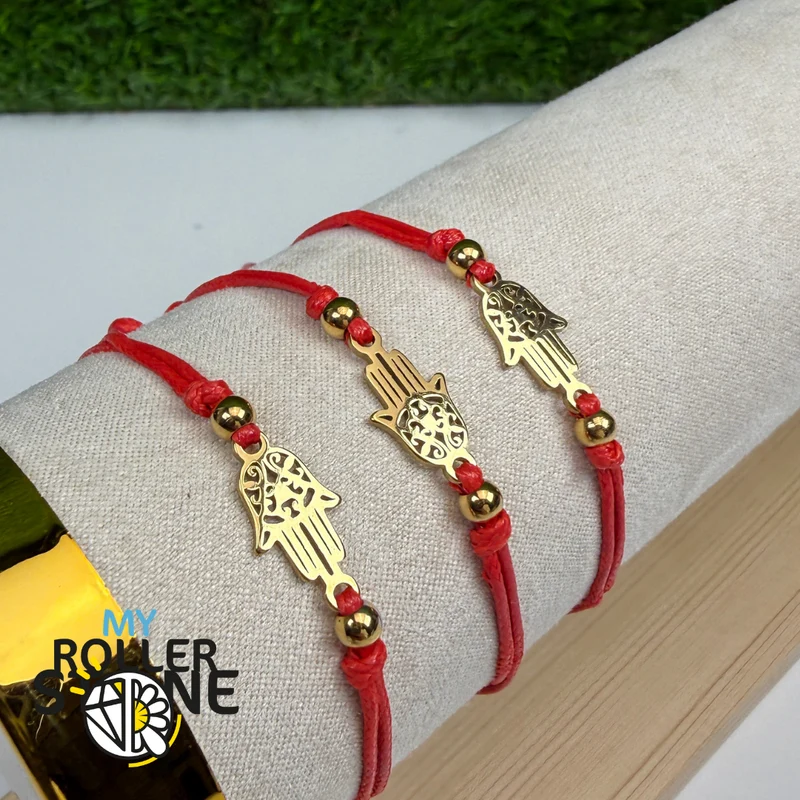Fatima-Armband, vergoldeter Edelstahl