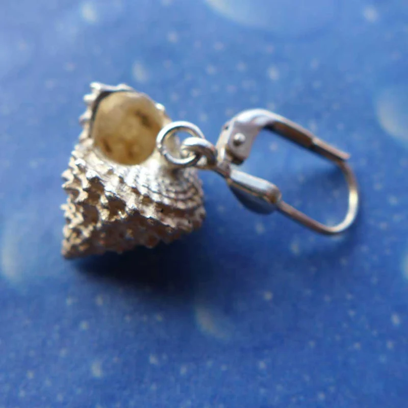 Strand Ohrringe Schnecke Schmuck s