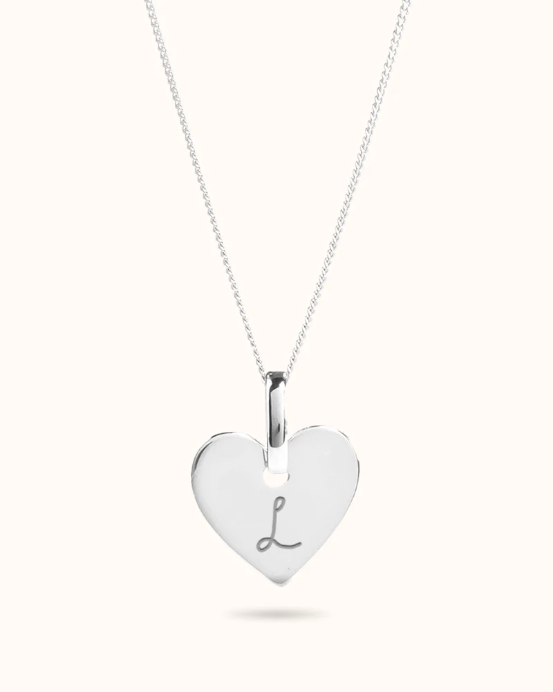 Mini Heart Ketting - Zilver - Gepersonaliseerde Ketting