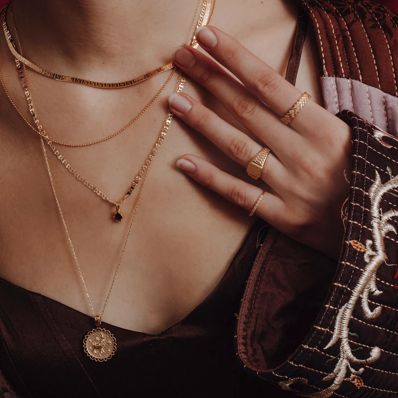 Pinky Classy Stone Ring
