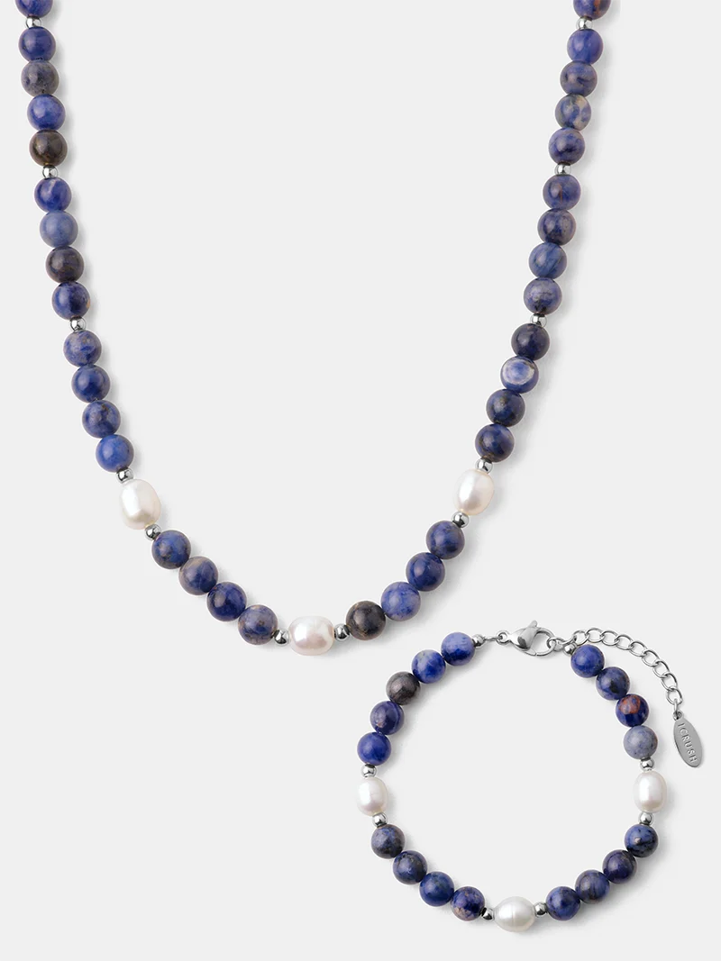 Dawn Pearl Dark Blue Set