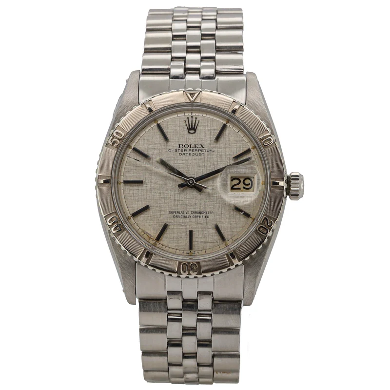 Rolex Datejust Turn-O-Graph 36 Linen Dial 1960