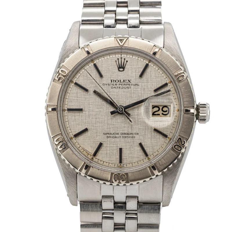 Rolex Datejust Turn-O-Graph 36 Linen Dial 1960