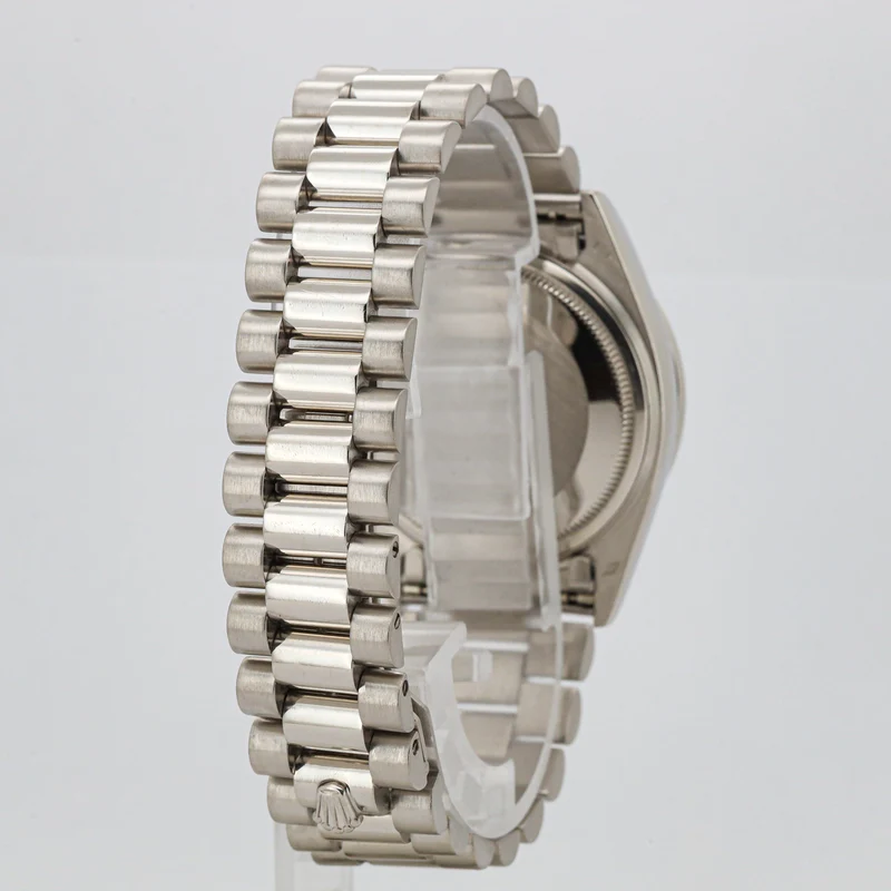 Rolex Day Date Platinum 18046 36 Fatory Diamond