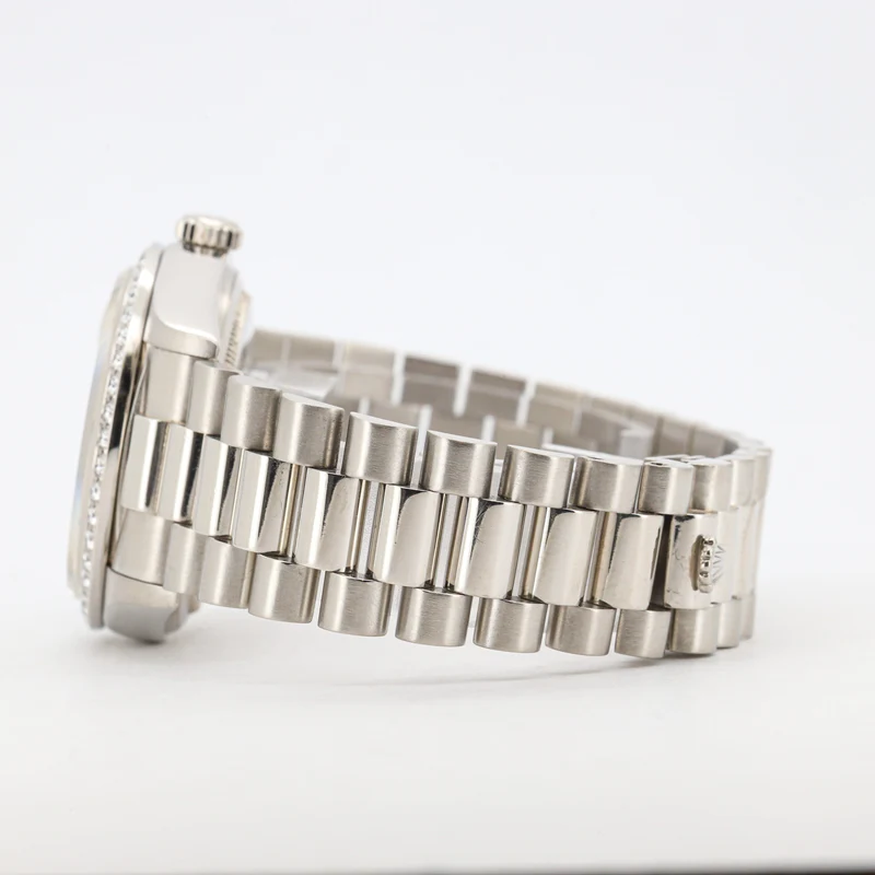 Rolex Day Date Platinum 18046 36 Fatory Diamond