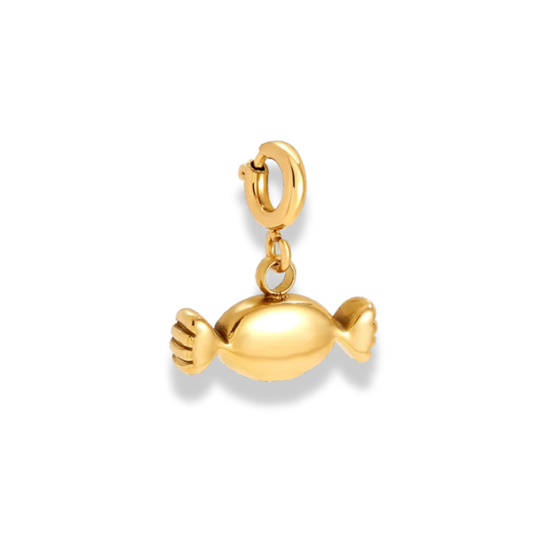 Sweet Bonbon Charm 14K Vergoldet