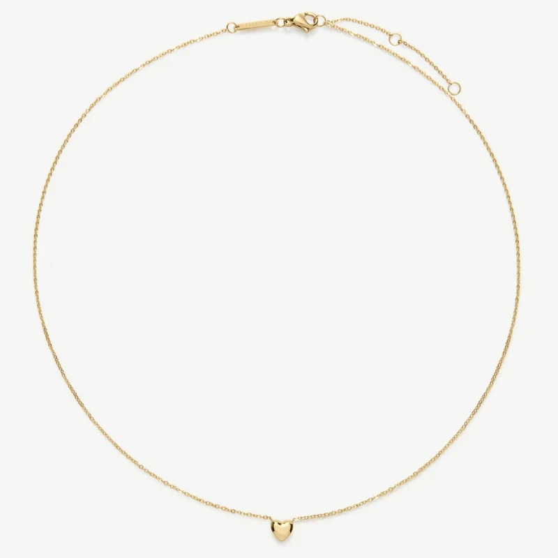 Gold Mini Heart Necklace