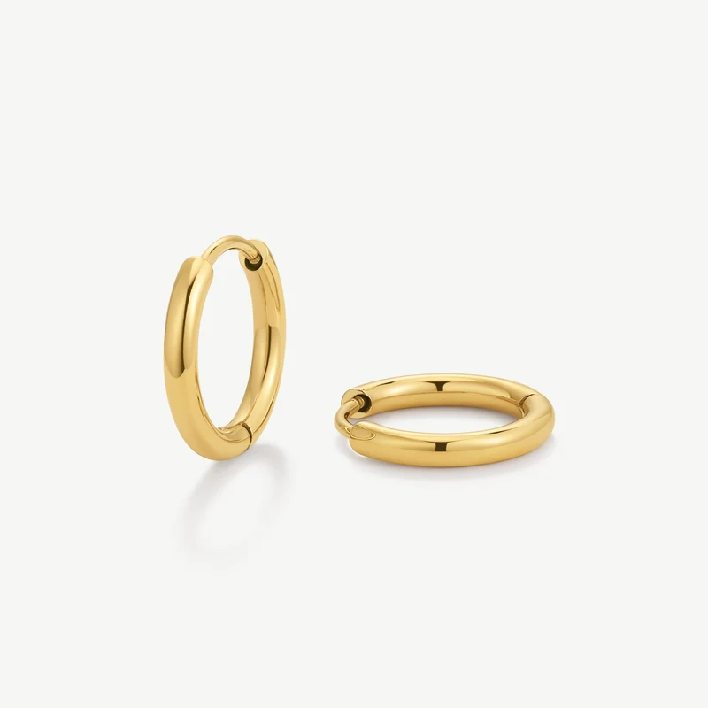 Gold Essential Extra Small Hoop Earrings