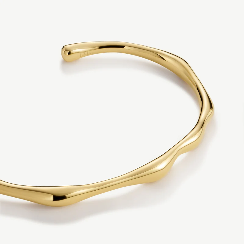 Gold Bamboo Bangle