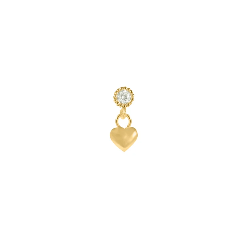 Heart Stone Ohrstecker
