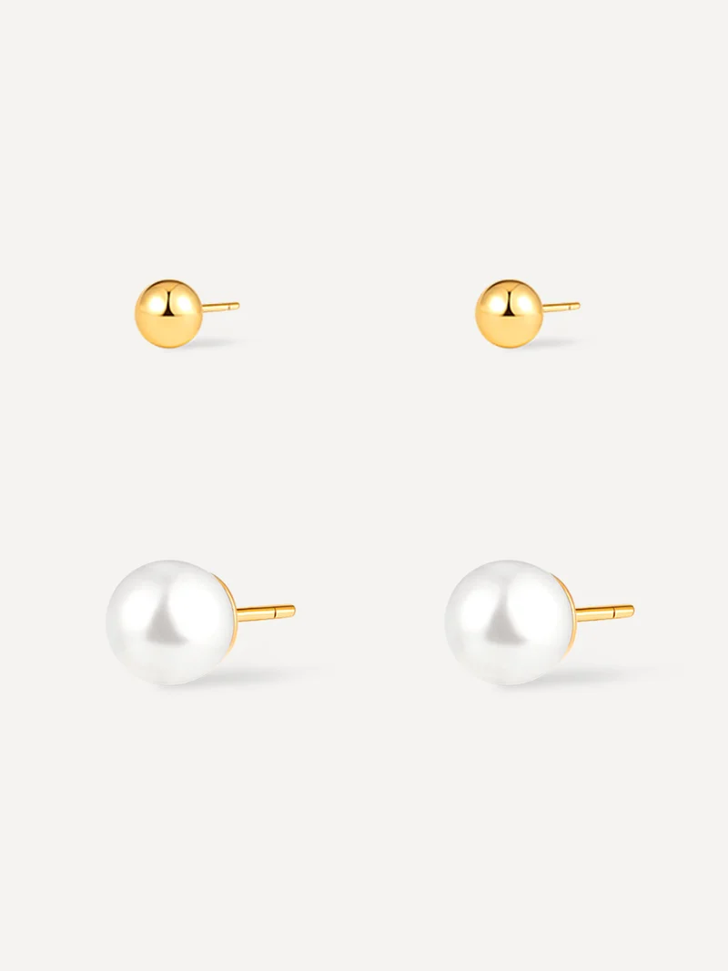 Radiant Orb Ohrringe Set