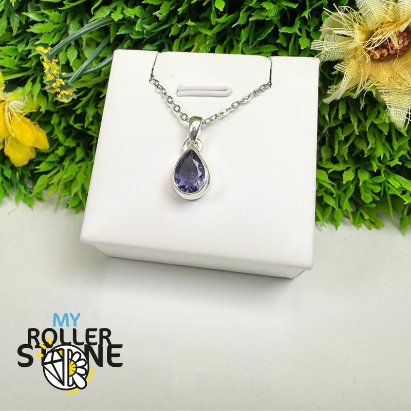 Iolith-Anhänger aus 925er Sterlingsilber – ILTP359