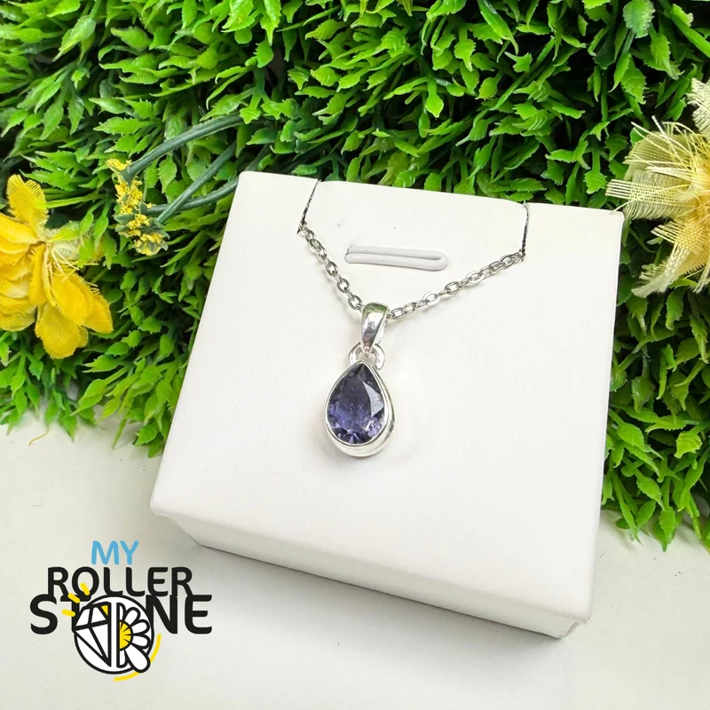 Iolith-Anhänger aus 925er Sterlingsilber – ILTP359
