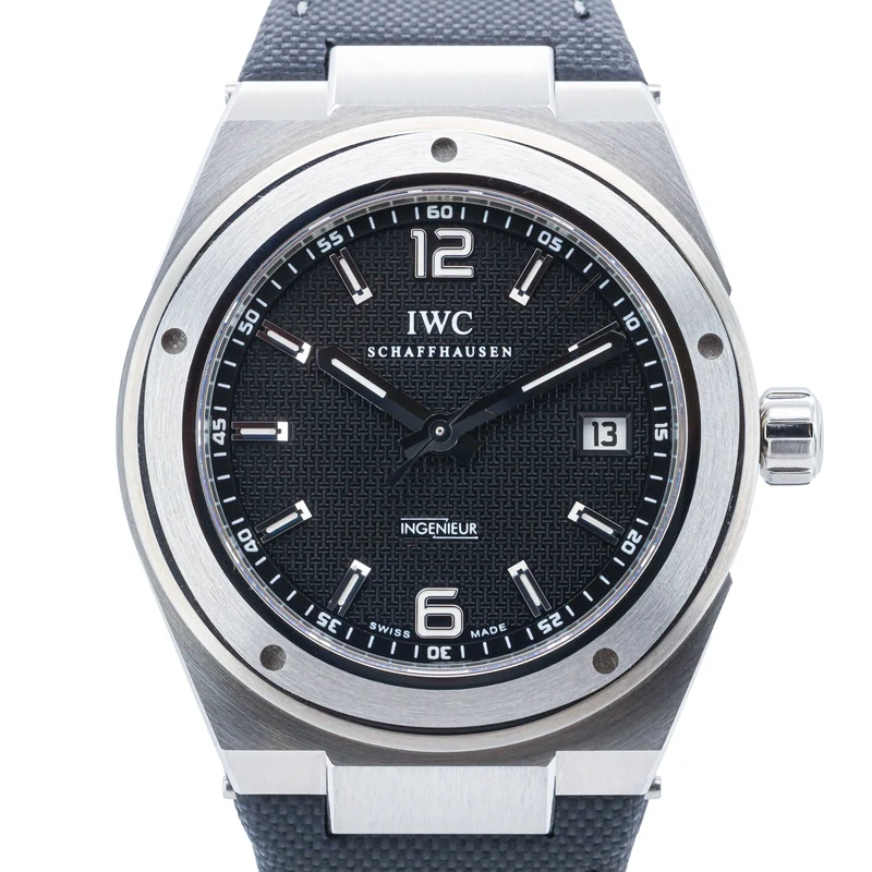 IWC Schaffhausen Ingenieur 322701 42mm Edelstahl Textilarmband