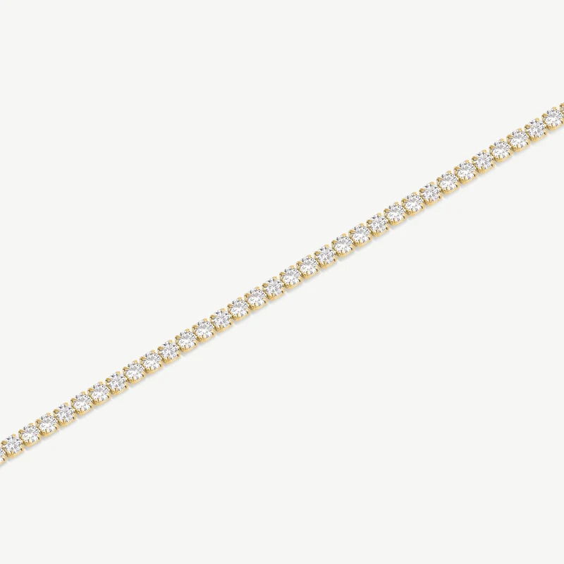 Gold Tennis Bracelet