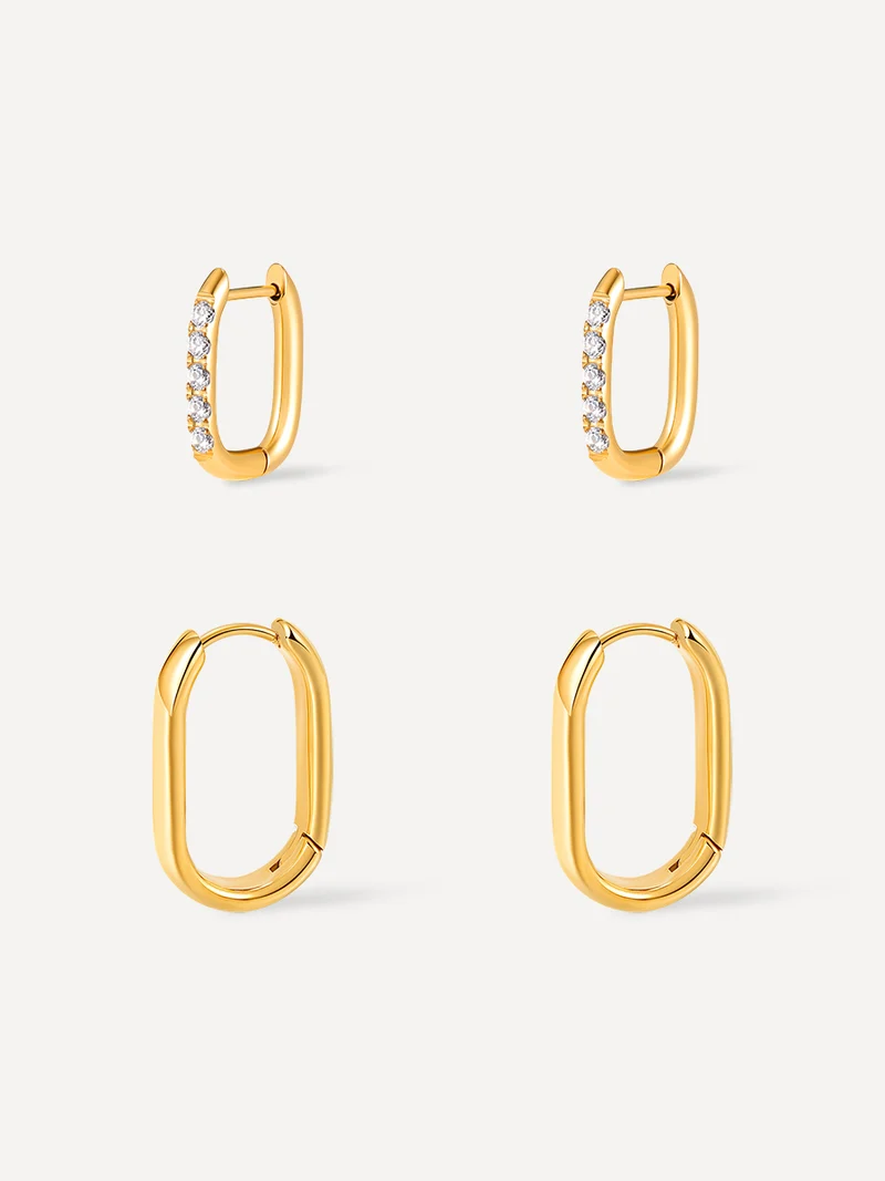 Shine And Smooth U Hoops Set