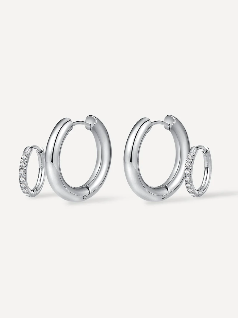 Shine And Glossy Hoops Set