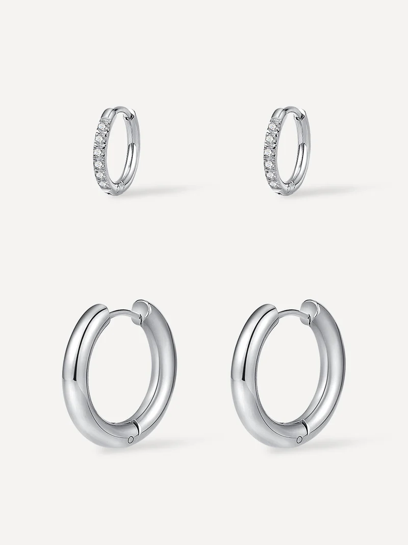Shine And Glossy Hoops Set