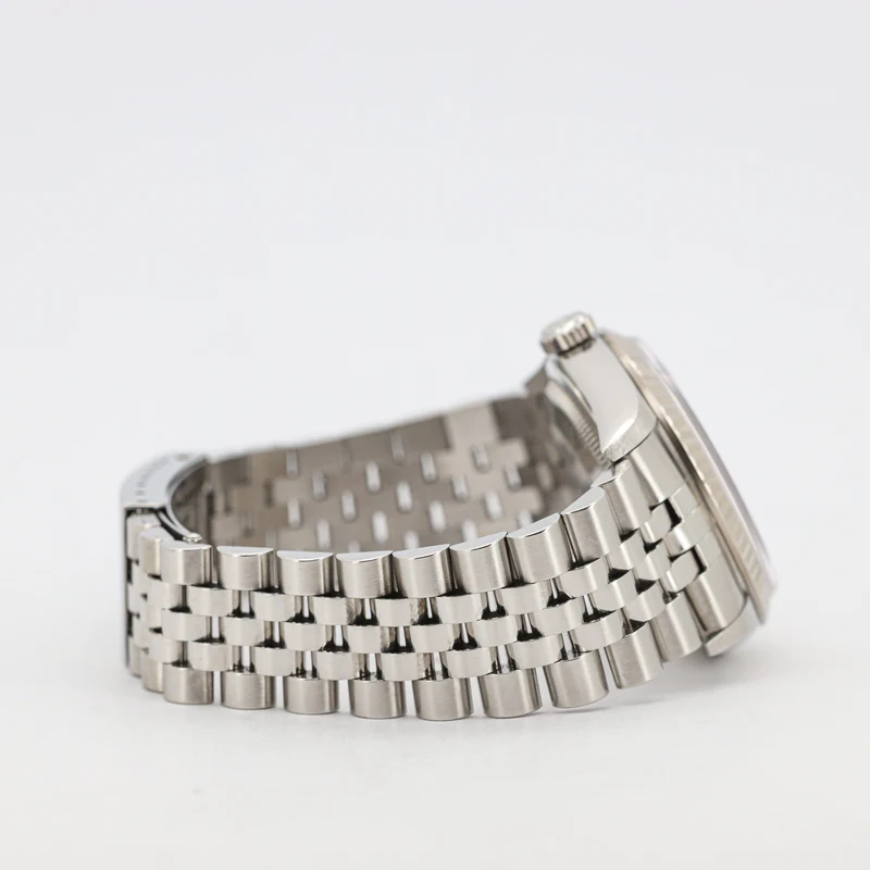 Rolex Datejust 36 16234 White Roman Dial no holes Edelstahl
