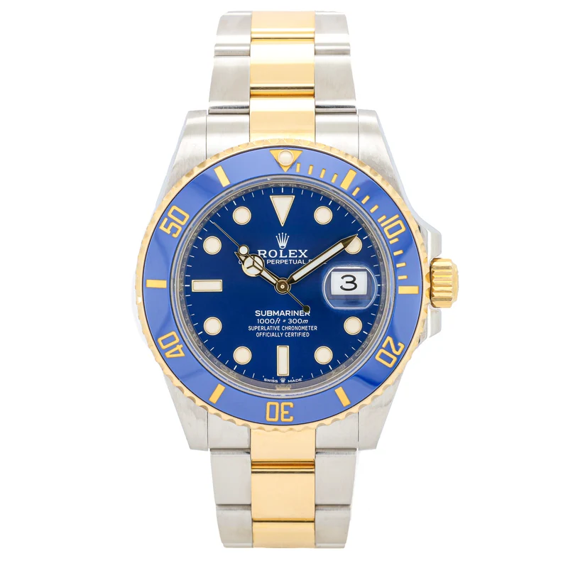 Rolex Submariner Date 41 126613LB Bluesy Stahl-Gold Full Set