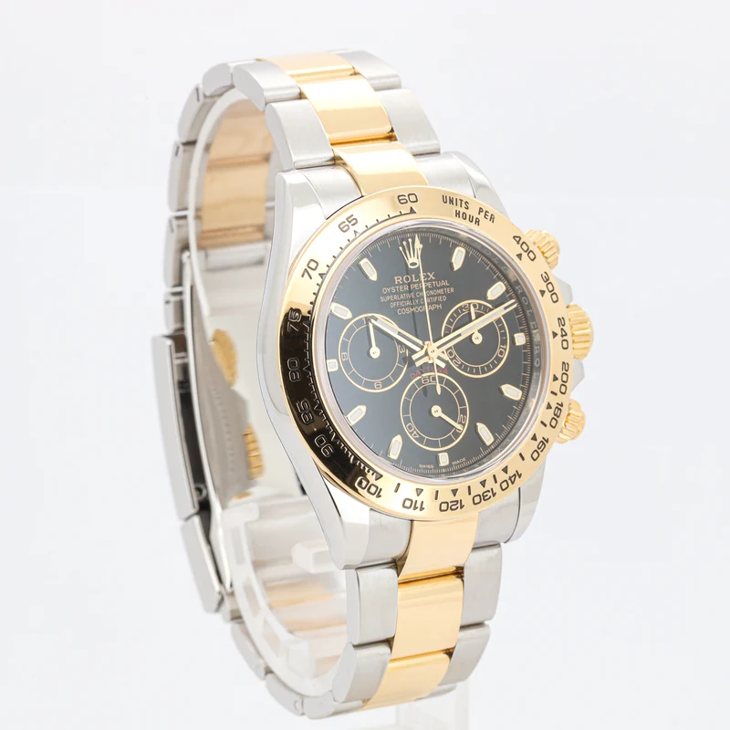 Rolex Daytona 116503 Black Dial Stahl-Gold 2022 Full Set