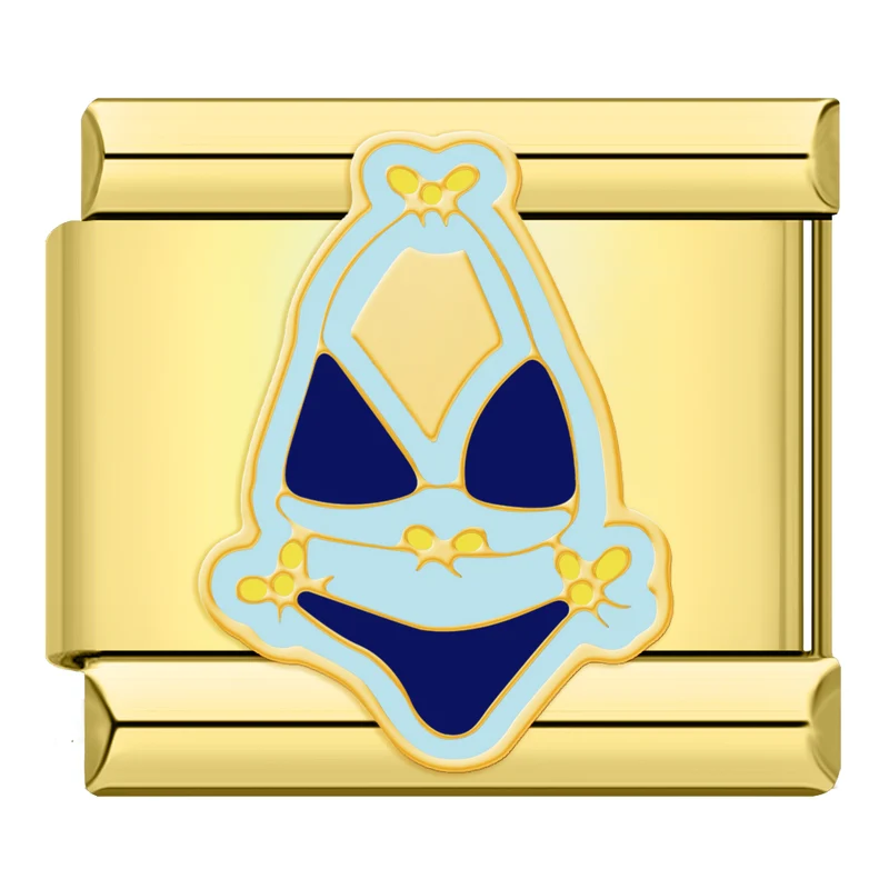 Blauer Bikini