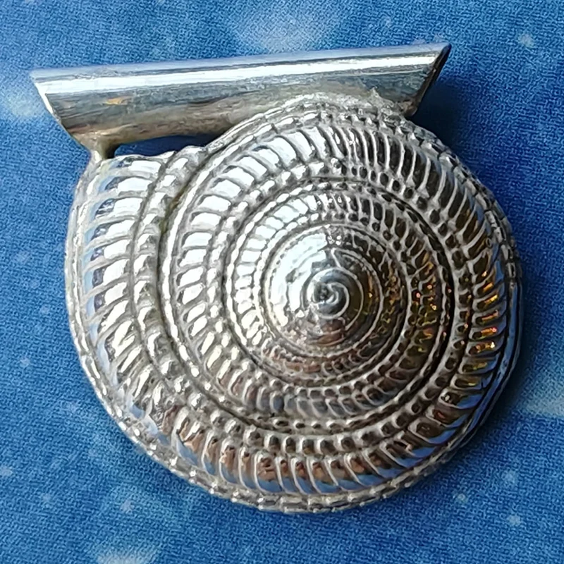 Sonnenuhr Schnecke small Anhänger
