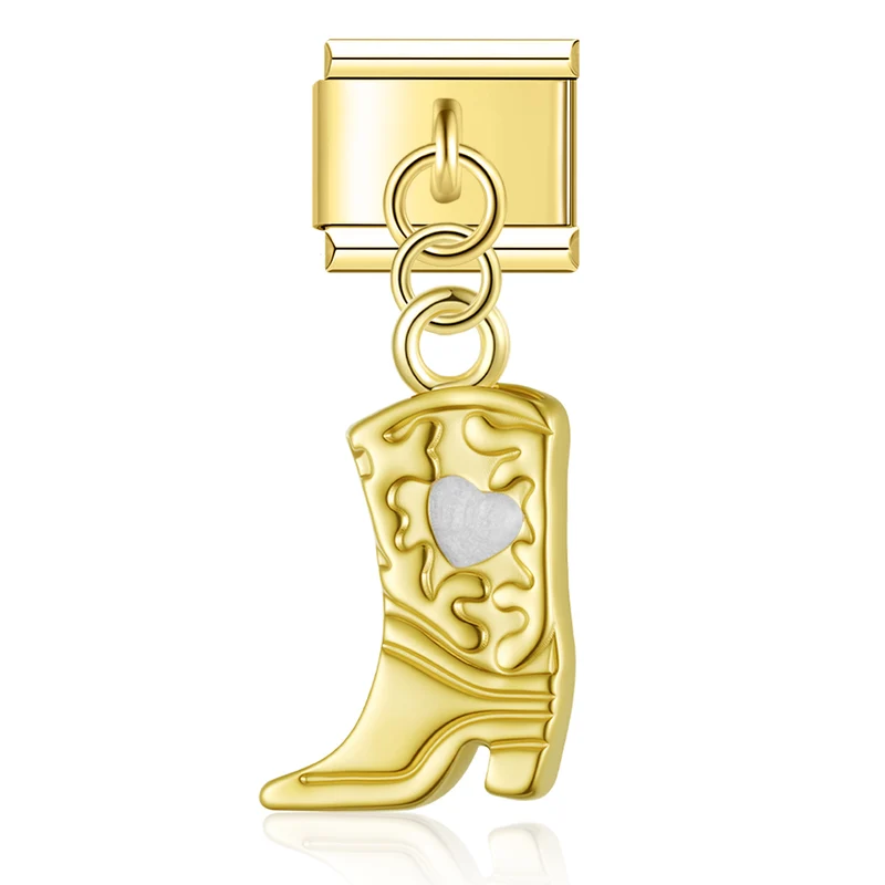 Cowboystiefel Herz Anhänger