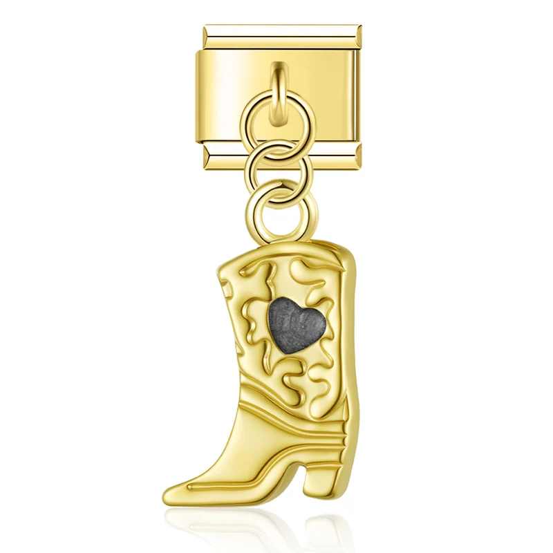Cowboystiefel Herz Anhänger
