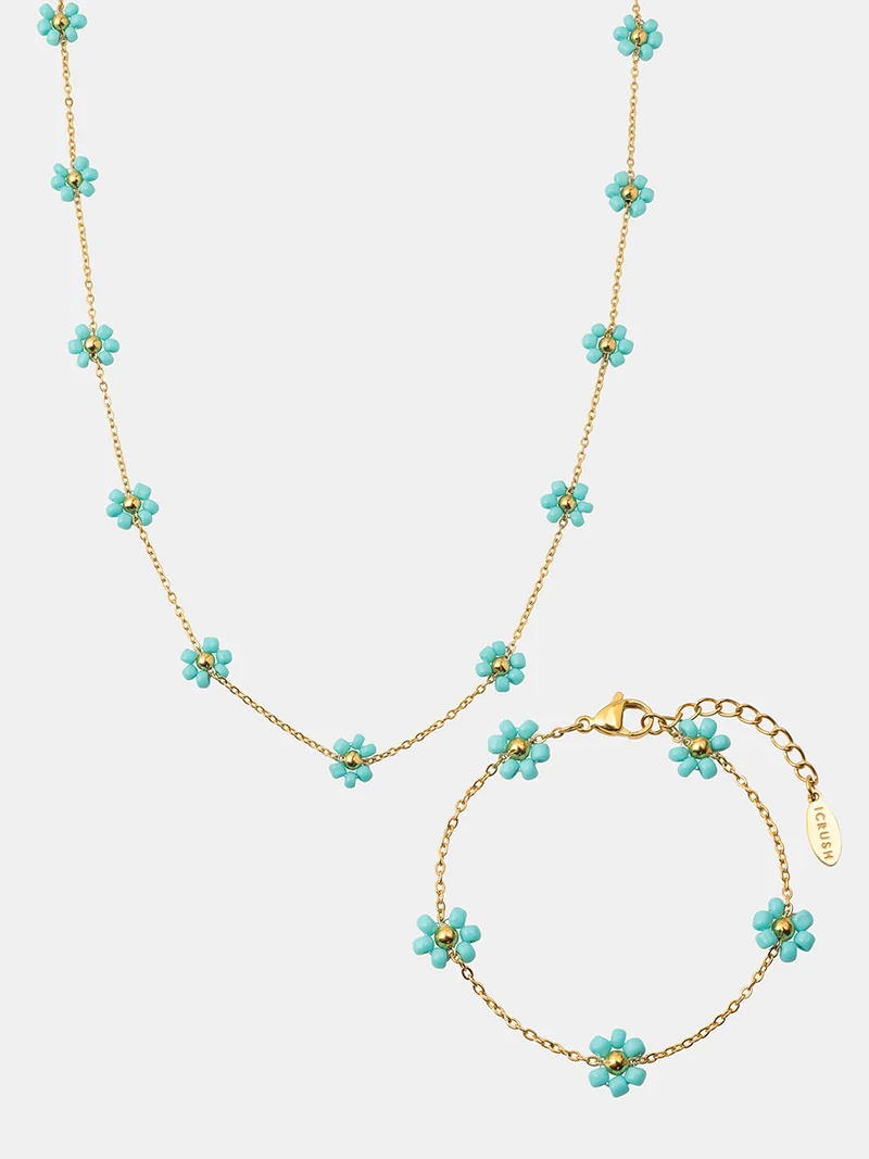 Blossom Moment Turquoise Color Set
