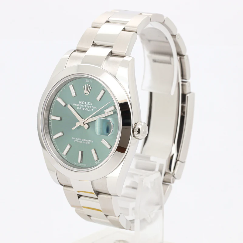Rolex Datejust 41 126300 Mint Green Dial NEW 2026