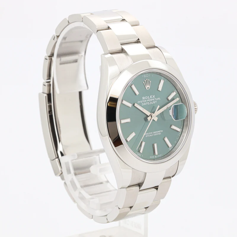 Rolex Datejust 41 126300 Mint Green Dial NEW 2026
