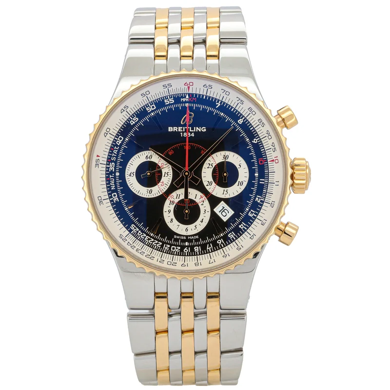 Breitling Montbrilliant 47 Chronograph C2335211/B44 Limit Edition Bicolor